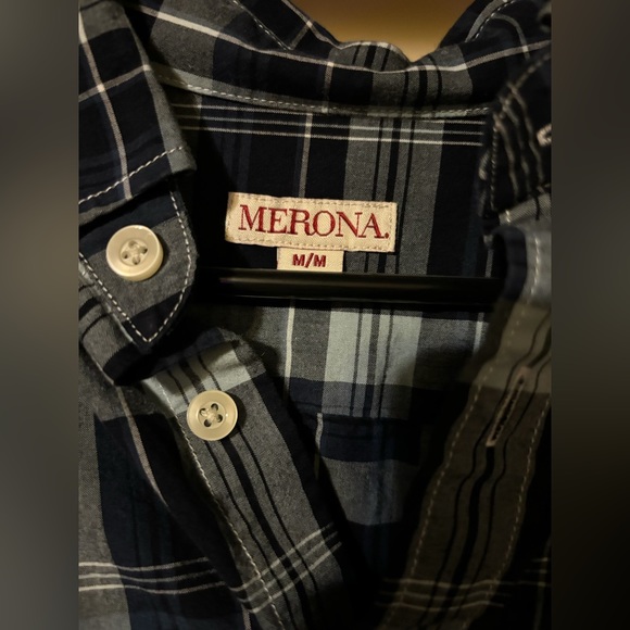 Merona Long Sleeve Plaid Button Down - Picture 2 of 2
